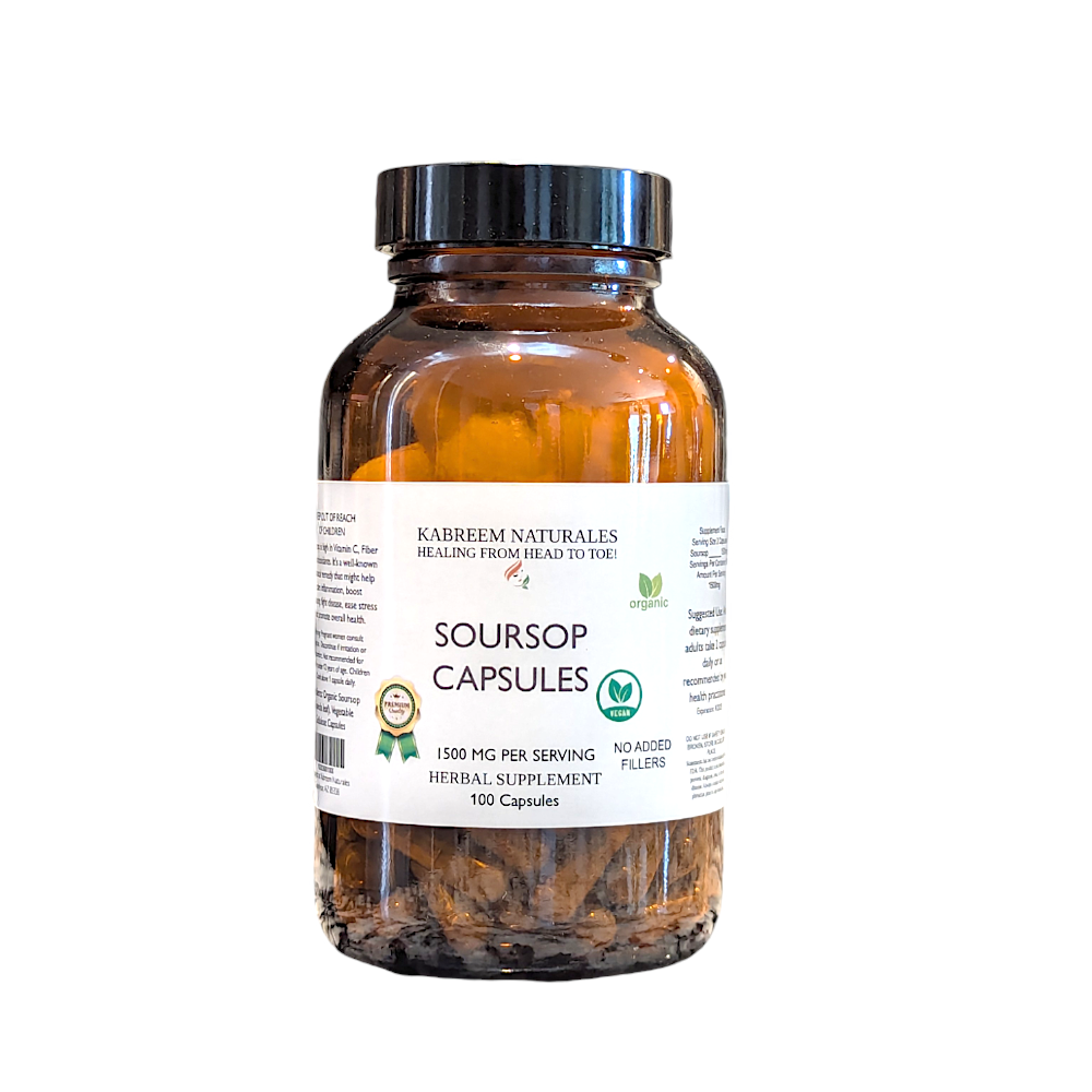 Soursop Graviola Leaf Capsules