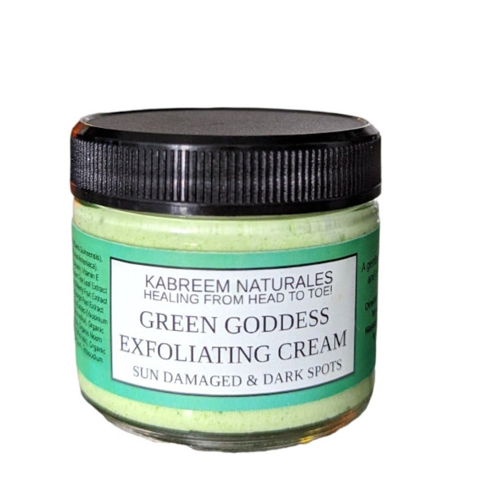 Green Goddess Exfoliating Cream - KABREEM NATURALES