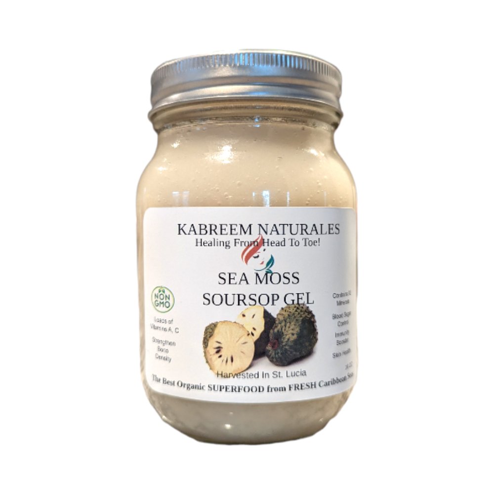 Soursop Sea Moss Gel - KABREEM NATURALES