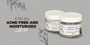 What are the best face masks for acne-free and moisturized skin?