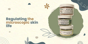 What benefits does a clay mask offer the skin?
