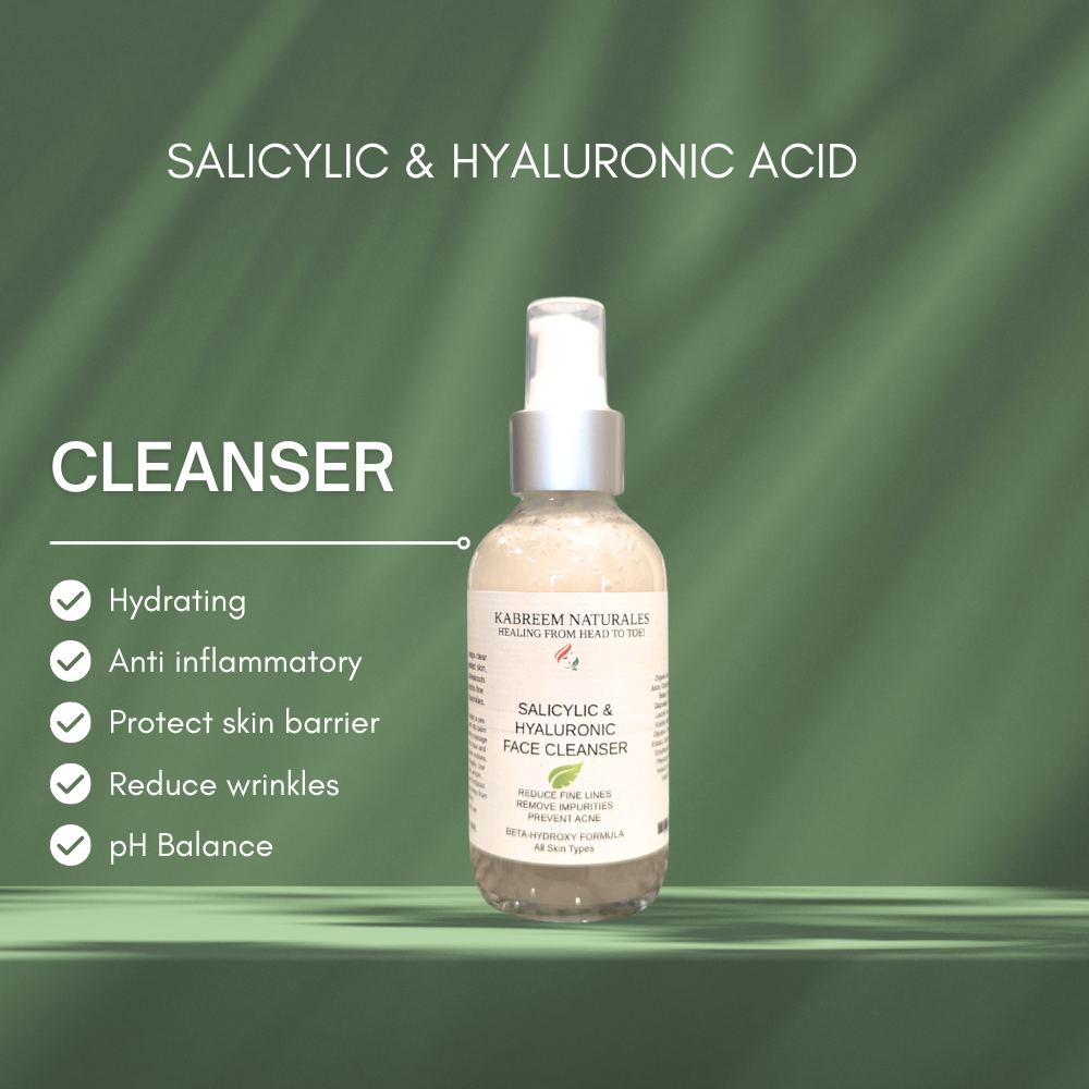 Salicylic & Hyaluronic Face Cleanser