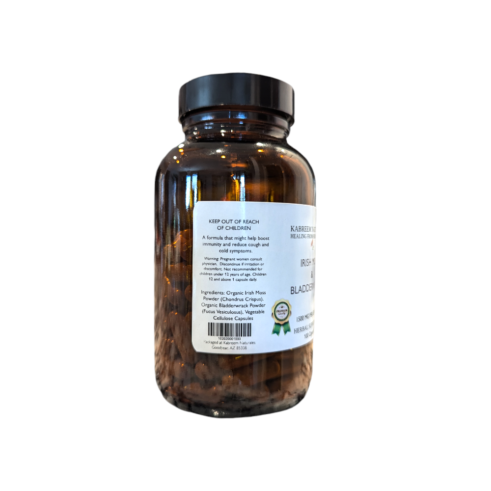 Irish Moss & Bladderwrack Capsules (Iodine)