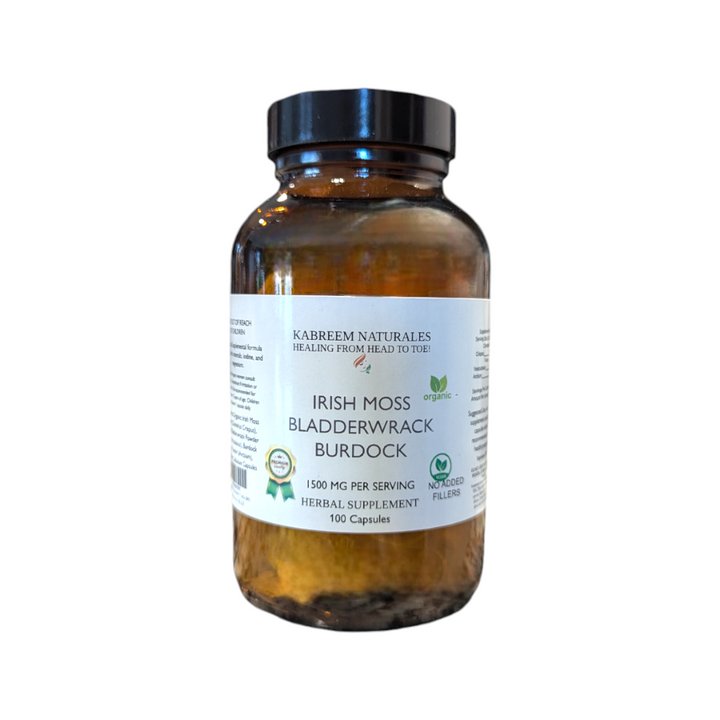 Irish Moss Bladderwrack & Burdock Capsules
