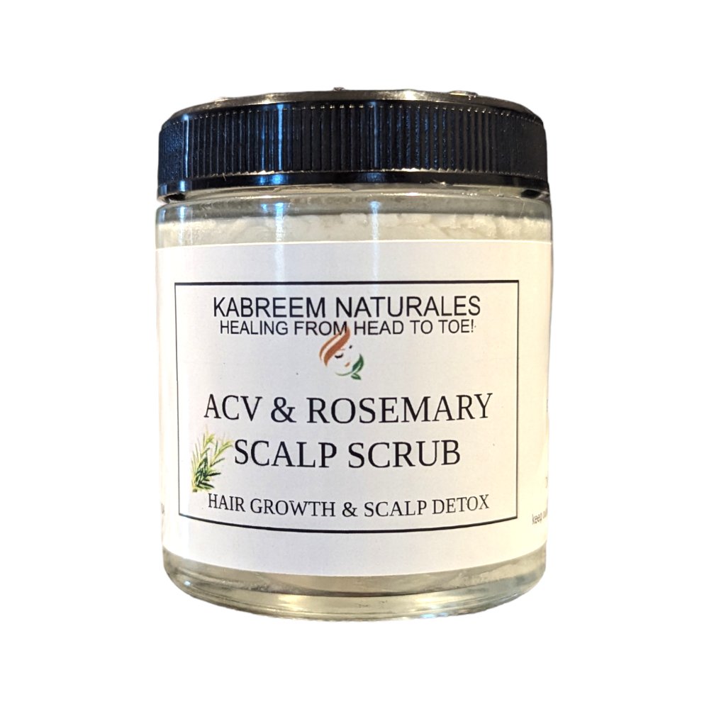 ACV & Rosemary Scalp Scrub - KABREEM NATURALES