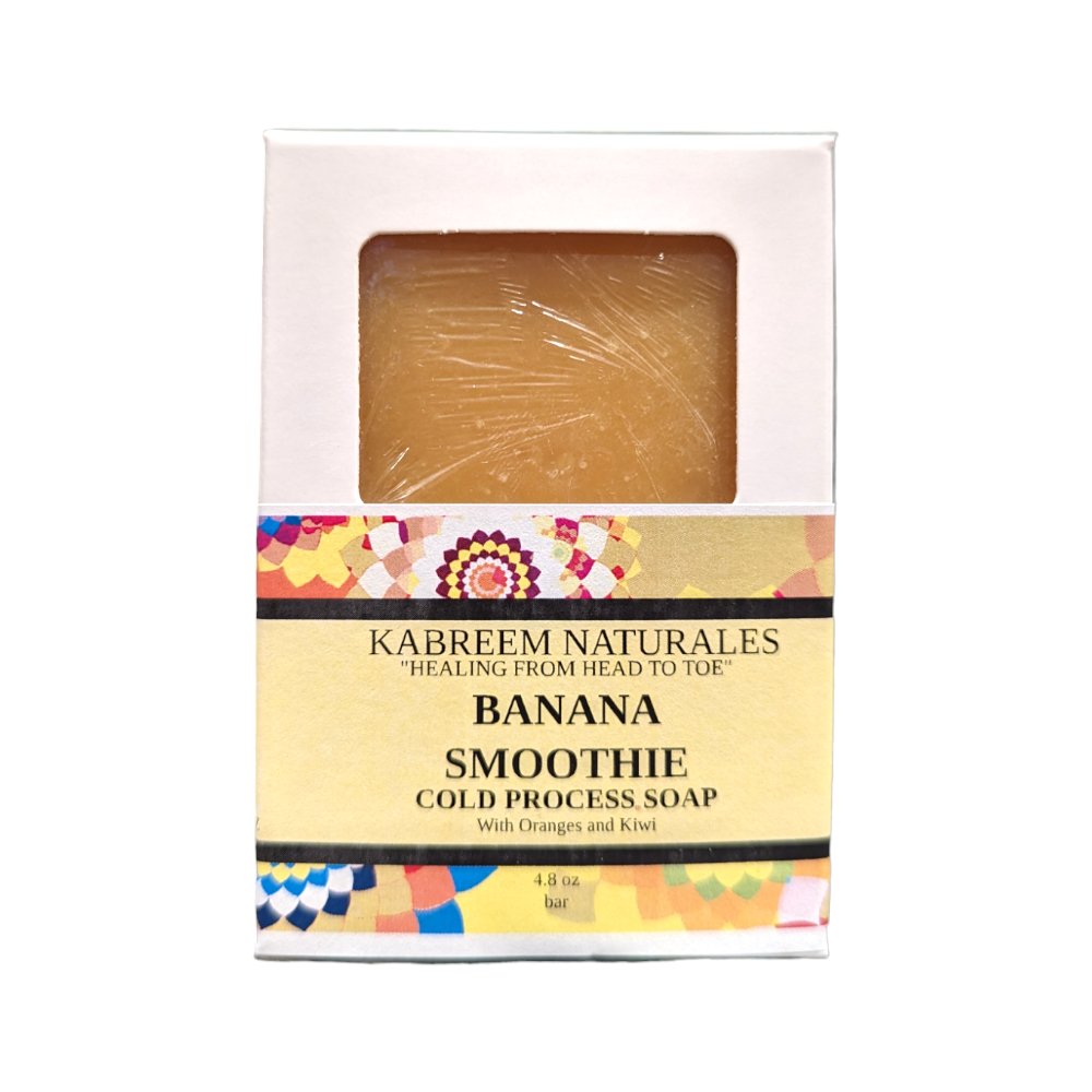 Banana Smoothie Soap - KABREEM NATURALES