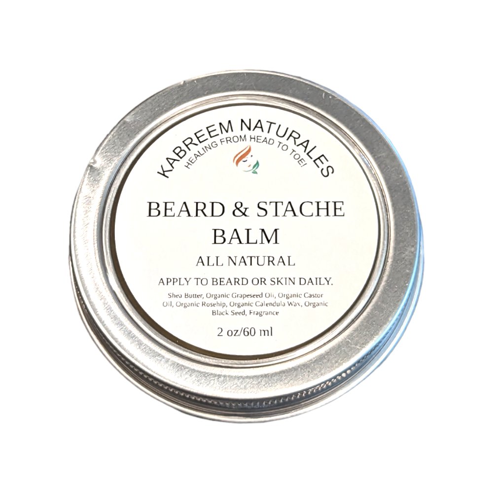 Beard & Stache Balm - KABREEM NATURALES
