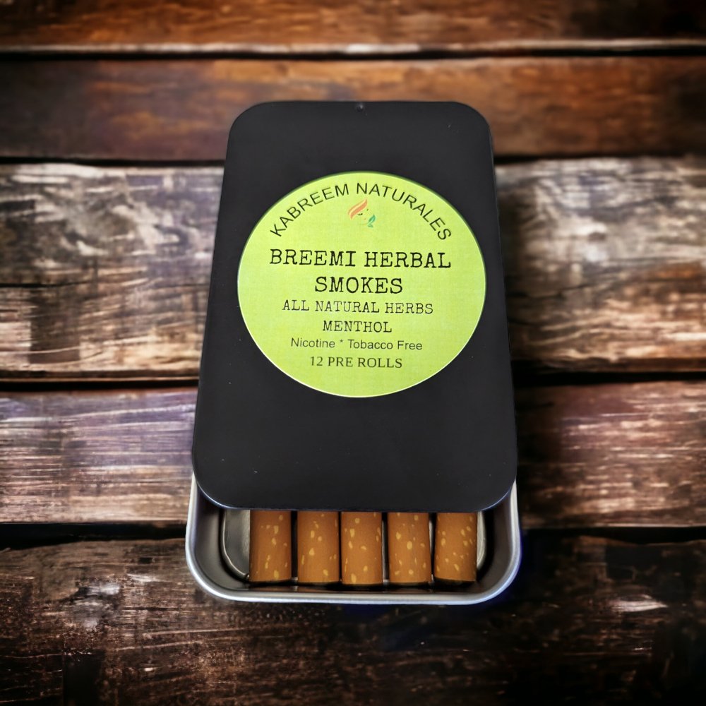 Breemi Herbal Smokes Menthol - KABREEM NATURALES