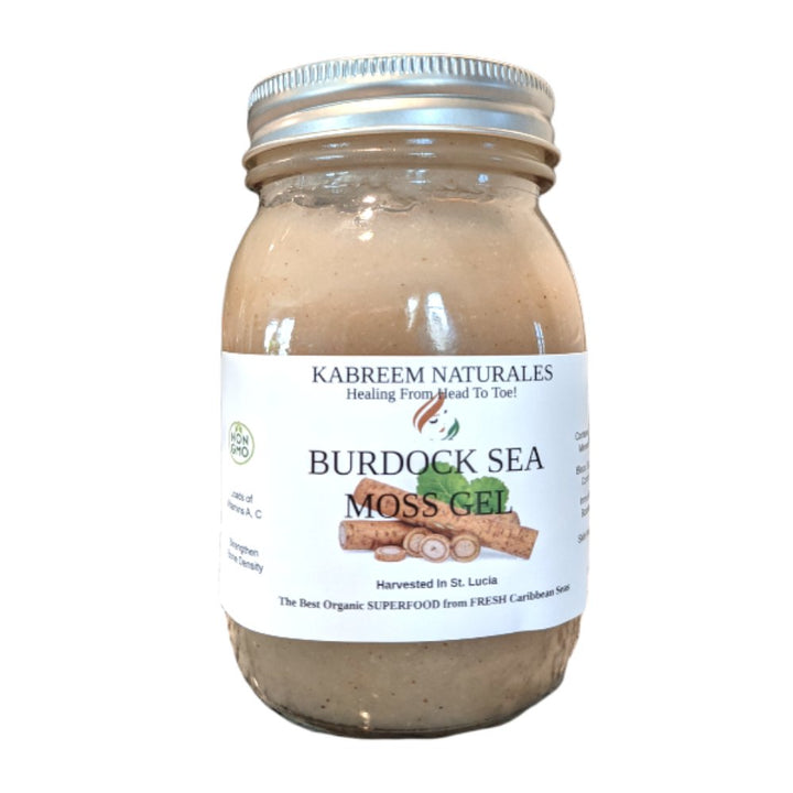 Burdock Sea Moss Gel - KABREEM NATURALES