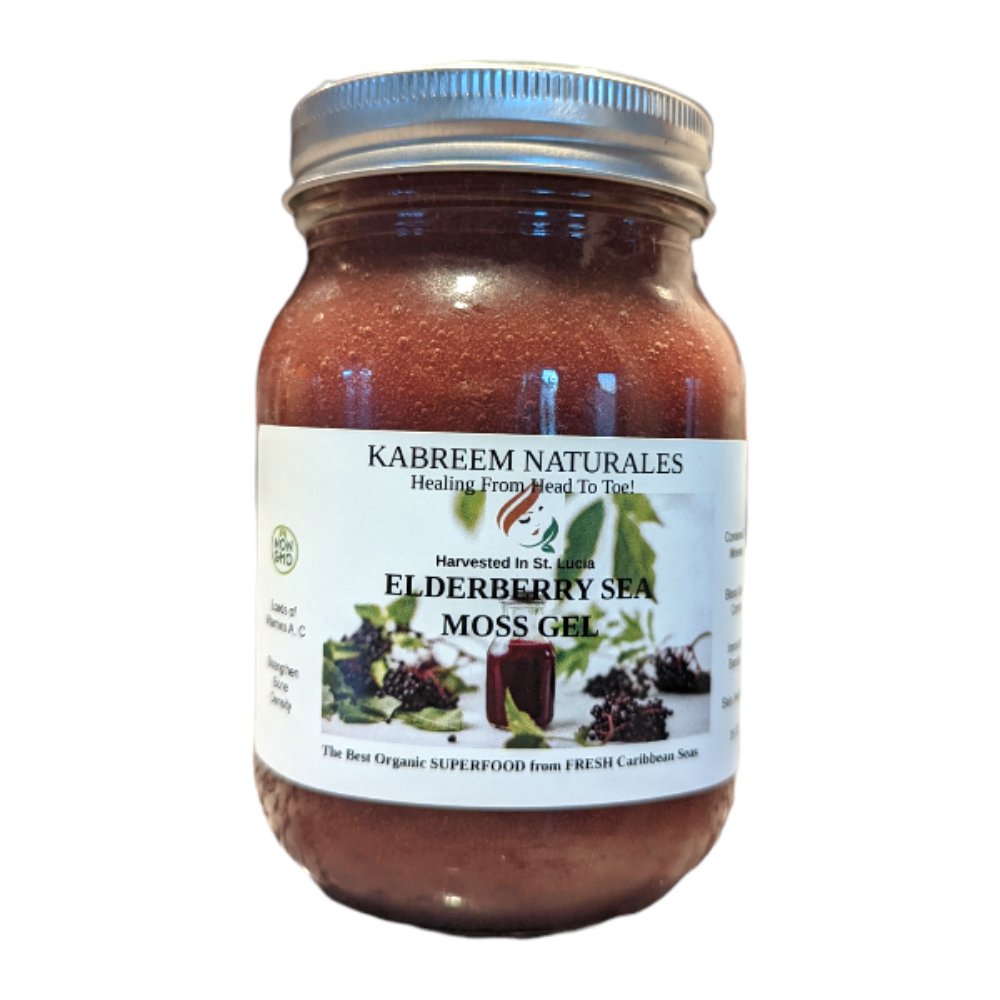 Elderberry Sea Moss Gel - KABREEM NATURALES