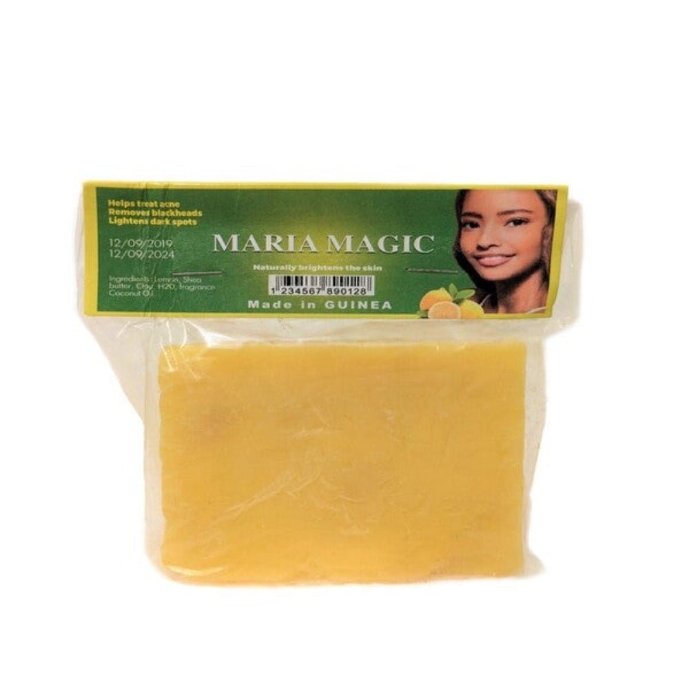 Guinean Carrot & Lemon Shea Butter Soaps (Maria Magic) - KABREEM NATURALES