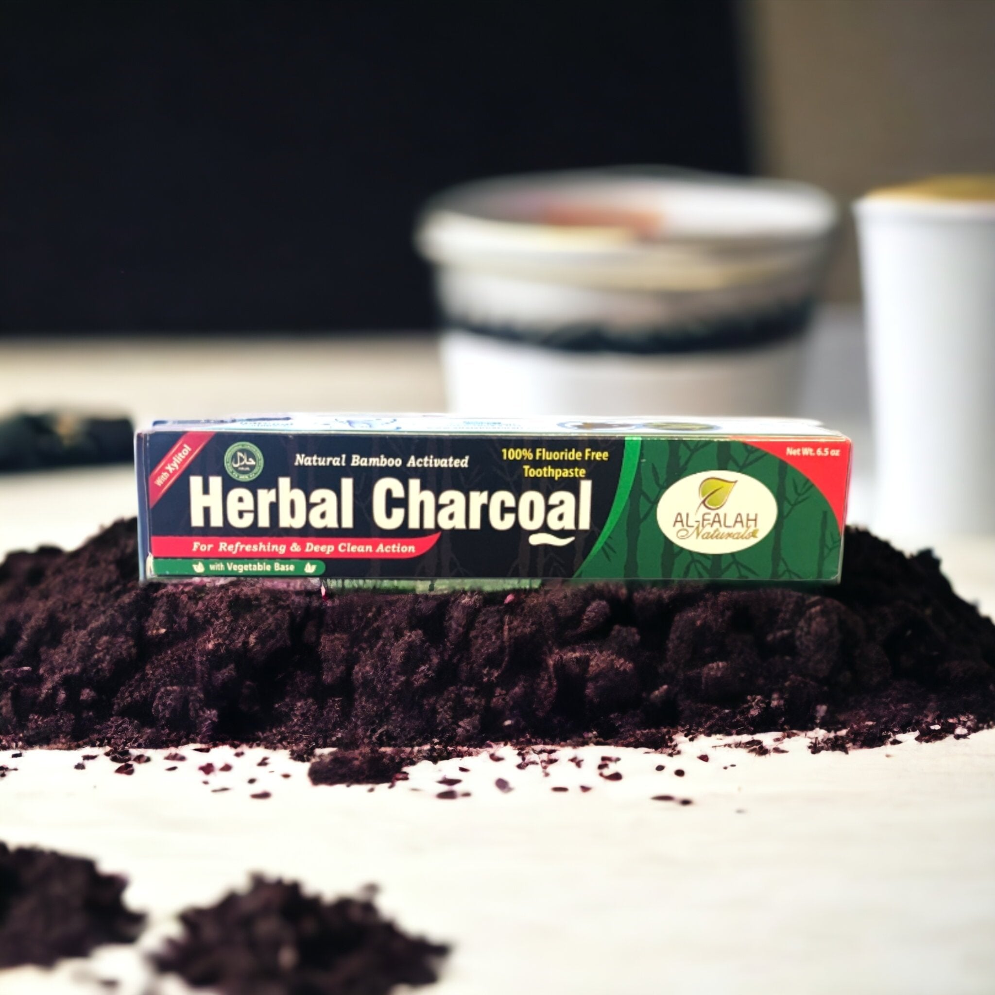 Herbal Charcoal Toothpaste - KABREEM NATURALES