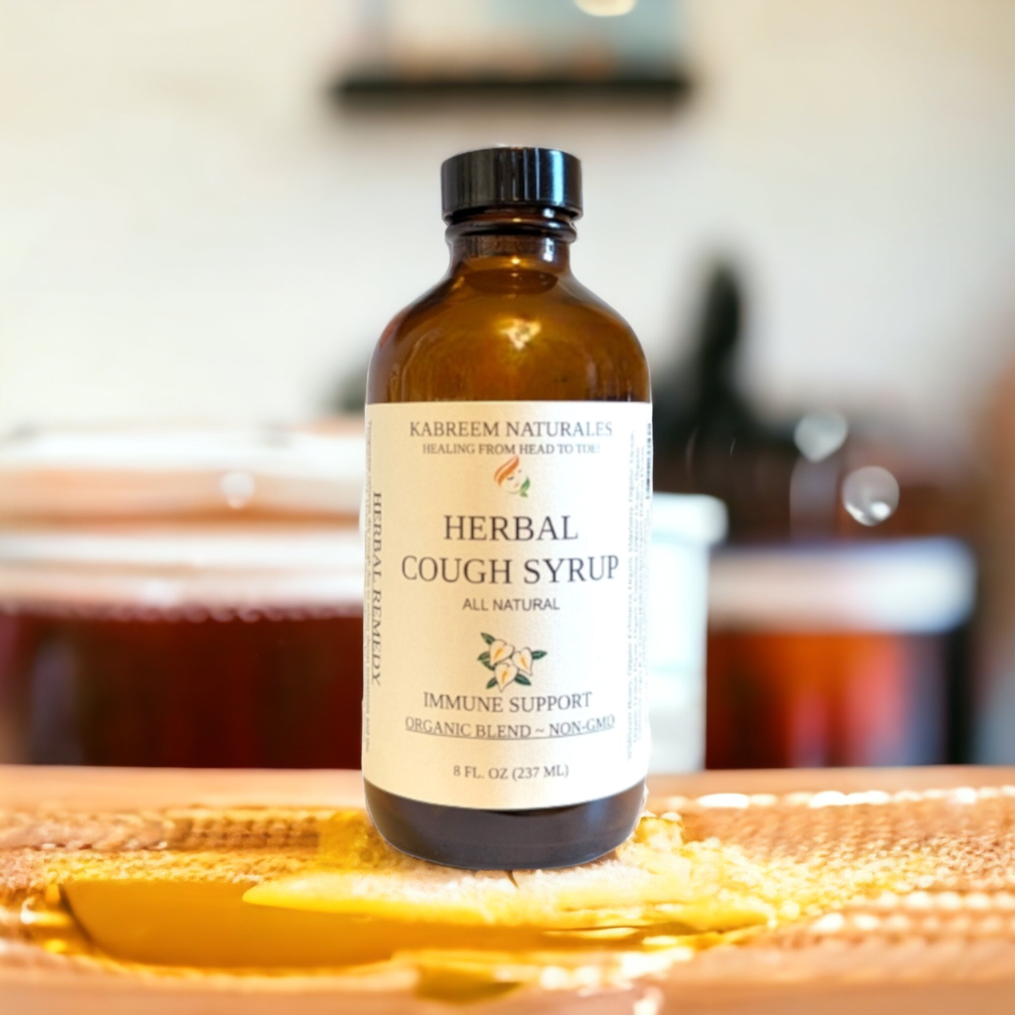 Herbal Cough Syrup - KABREEM NATURALES