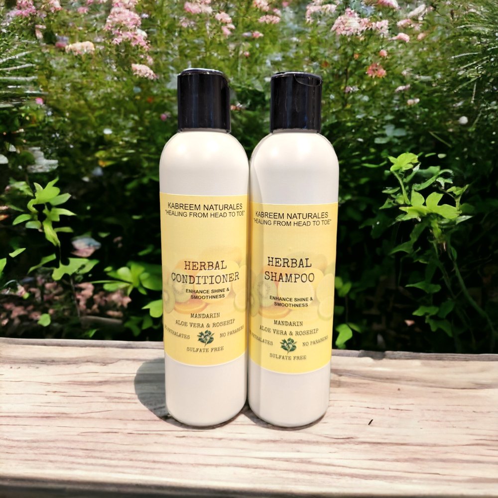 Herbal Shampoo and Conditioner - KABREEM NATURALES