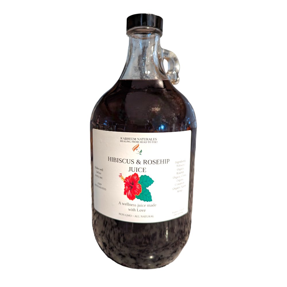 Hibiscus & Rosehip Juice - KABREEM NATURALES
