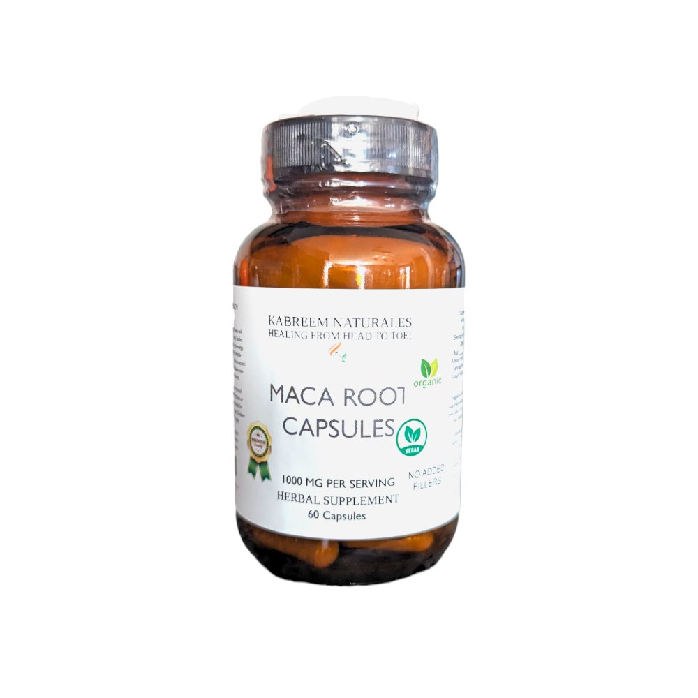 Maca Root Capsules - KABREEM NATURALES