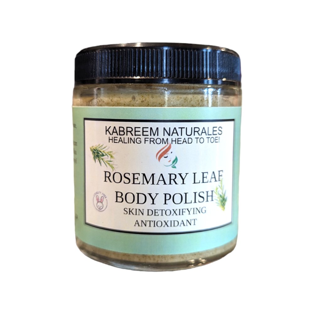 Rosemary Leaf Body Polish - KABREEM NATURALES