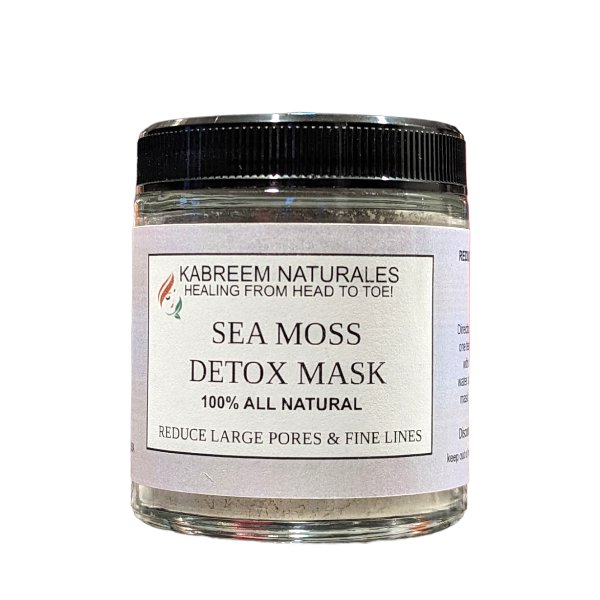 Sea Moss Detox Mask - KABREEM NATURALES