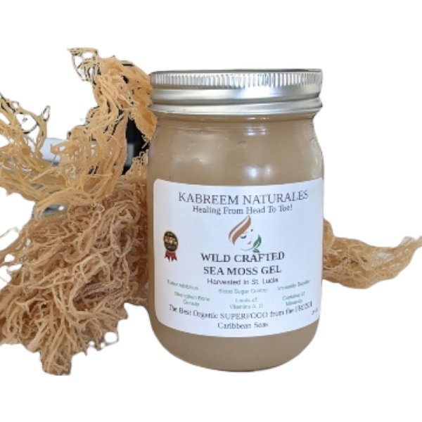 Sea Moss Gel (Wildcrafted) - KABREEM NATURALES
