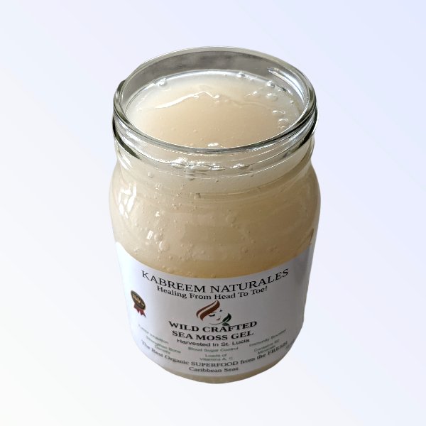 Sea Moss Gel (Wildcrafted) - KABREEM NATURALES