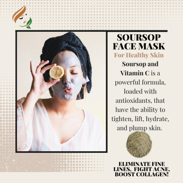 Soursop Face Mask - KABREEM NATURALES